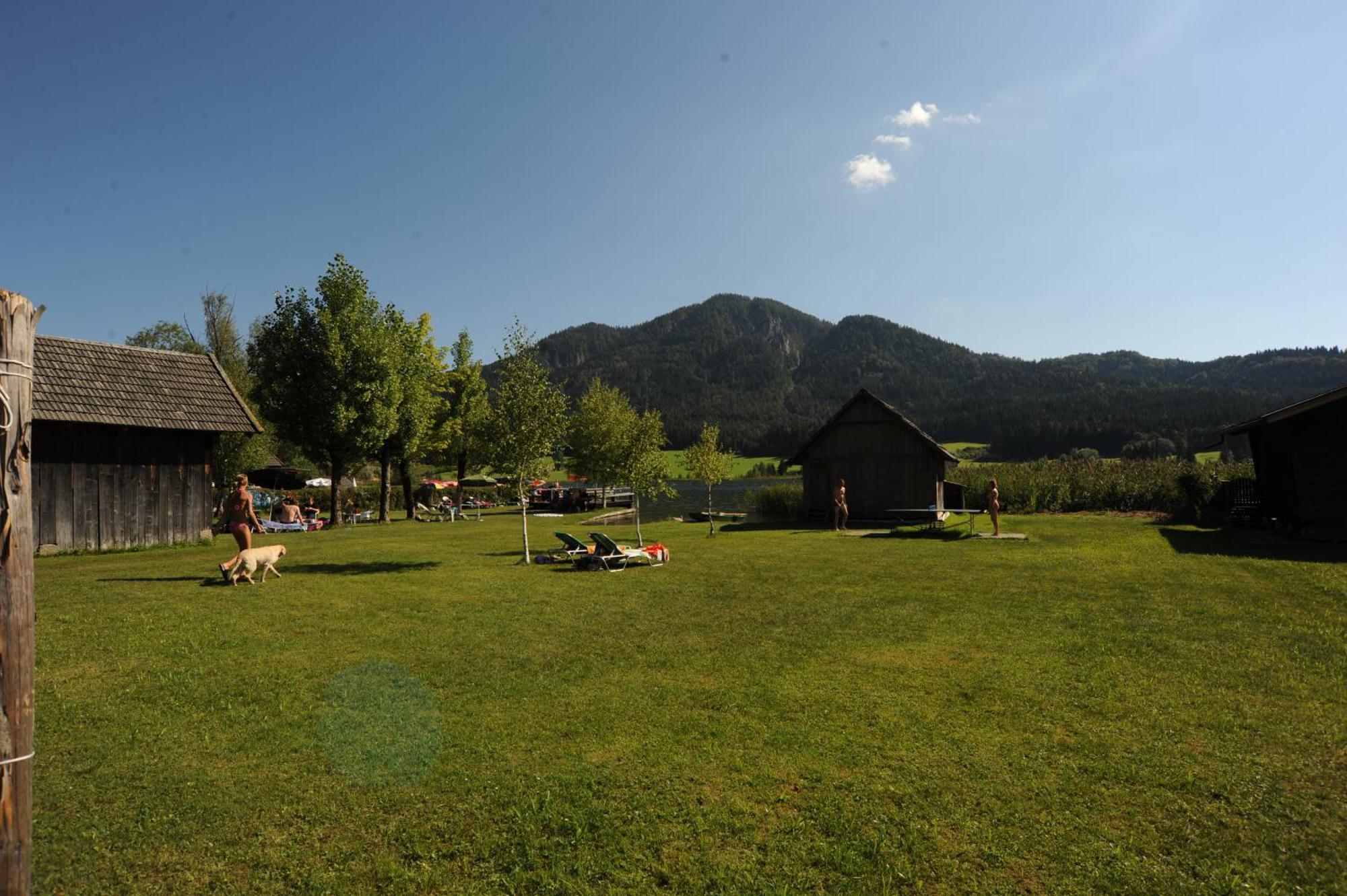 Haus Stampfer Hotel Weissensee Exterior foto