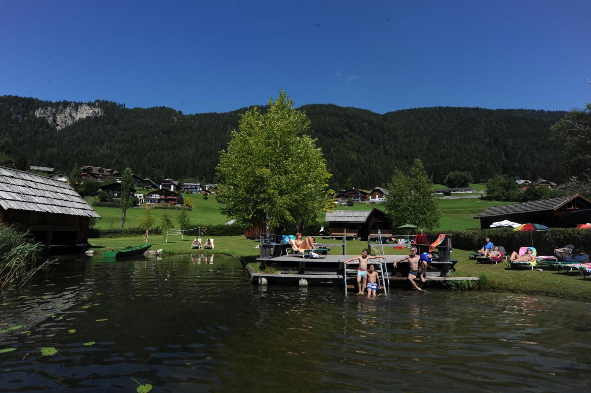Haus Stampfer Hotel Weissensee Exterior foto